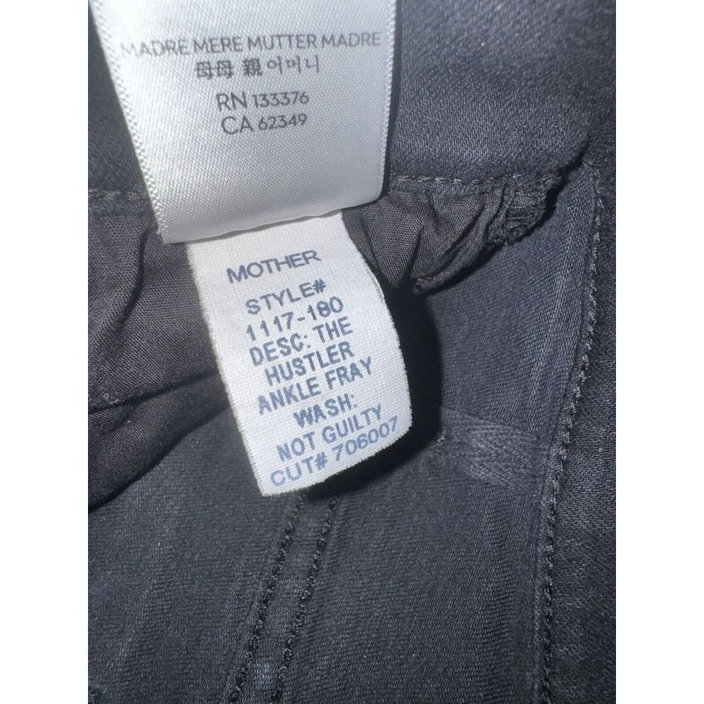 MOTHER | THE HUSTLER ANKLE FRAY JEANS | NOT GUILTY SIZE 23 - Picture 11 of 16